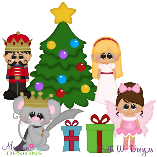 A Christmas Dream SVG Cutting Files Includes Clipart - Click Image to Close